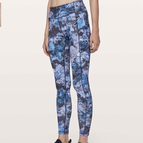 Lululemon Speed Up Tight Full On Luxtreme Screen Camo Multi Leggings - Picture 2 of 8